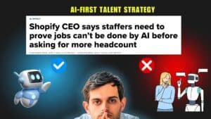 Shopify “AI-First” Hiring Policy: AI vs Human Strategy cover